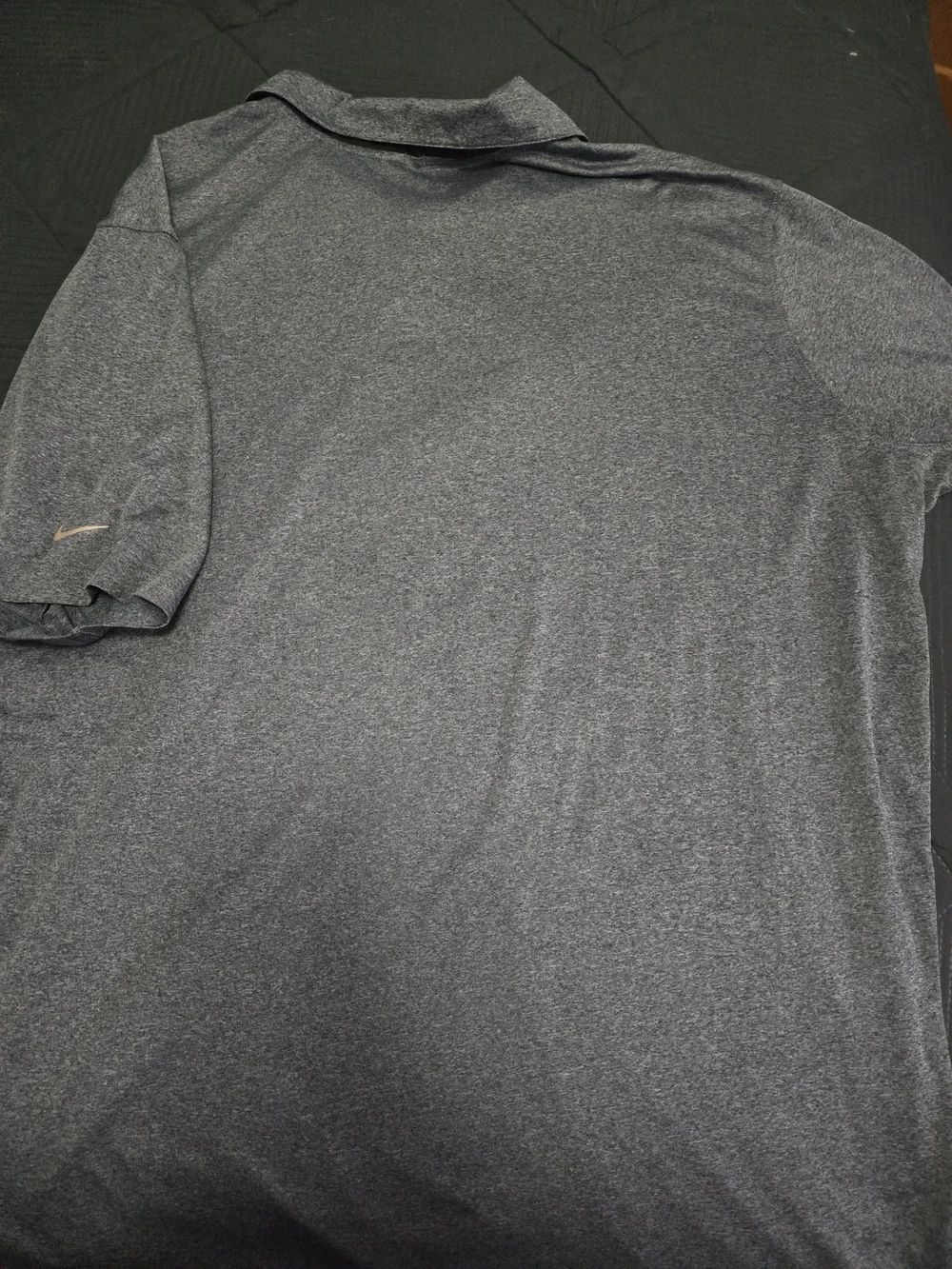 Nike Men's Heather Navy Tour Performance Polo Dri-fit 2xl